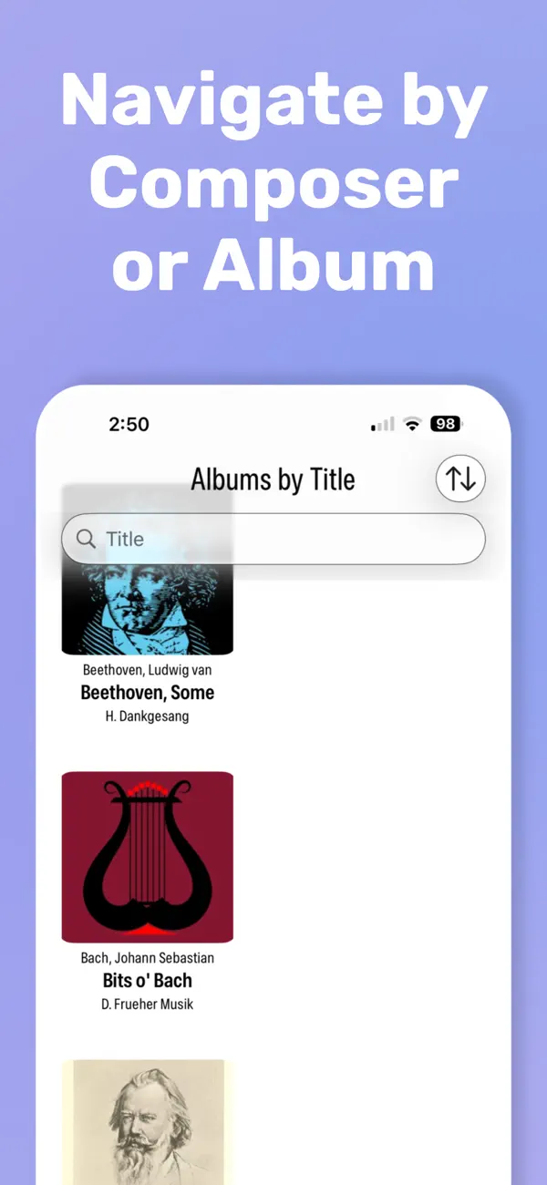 Screenshot #3 pour ClassicalPlayer