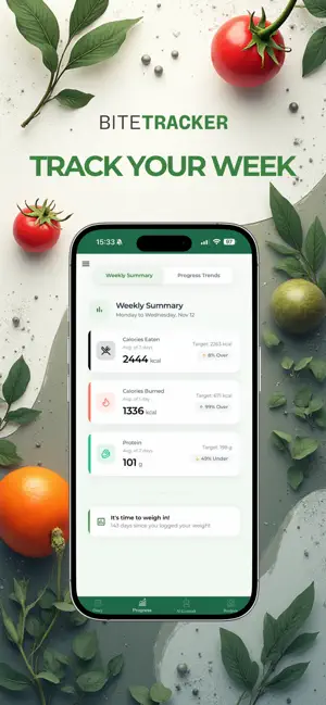 BiteTracker: Calories & Macros screenshot 4