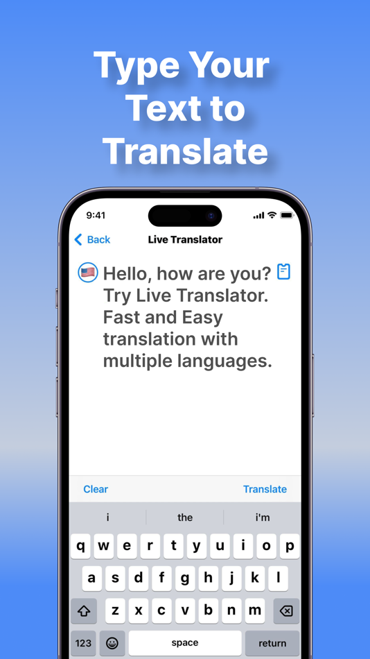 #5. Live Voice Translator + (iOS) By: Zerovik