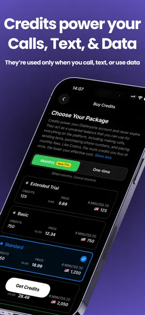 DialAnyone - Call, Text & eSIM screenshot 3