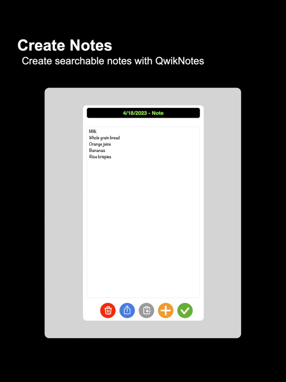 QwikNotes for iPad screenshot-4
