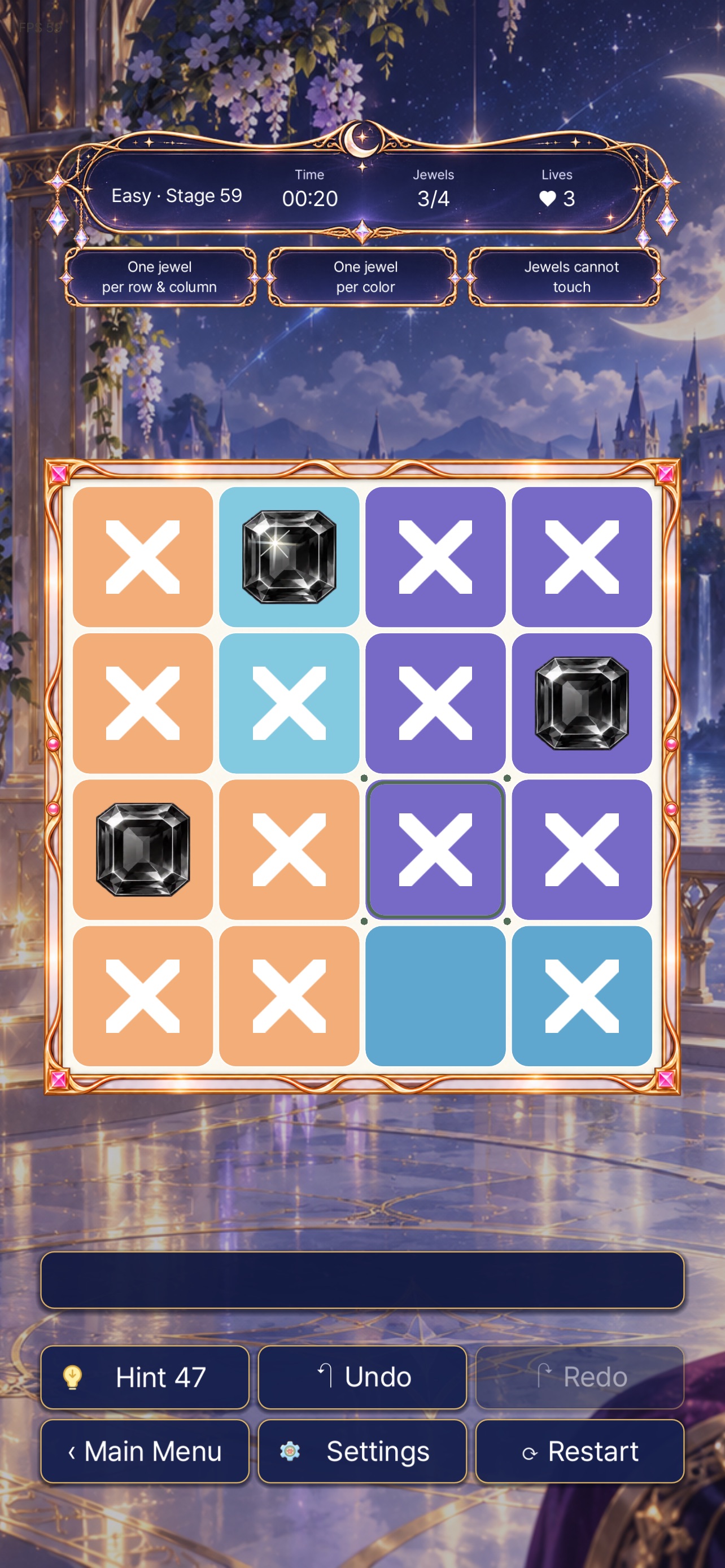 Screenshot 3 of JewelDoku Puzzle