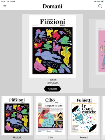 Domani iPad screenshot 3
