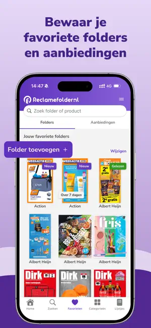 Reclamefolder iPhone screenshot 3