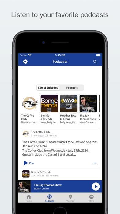 WDAY Radio - AM 970 / FM 93.1 Screenshot