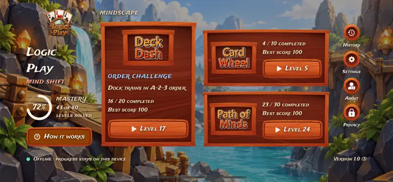 Trevalon MindCard Route screenshot 2 of 6