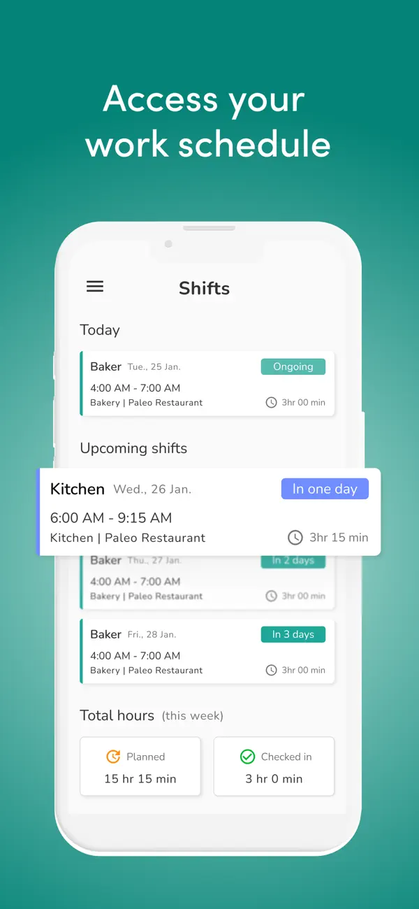 Screenshot #3 pour Kenjo – workforce management