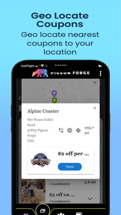 Pigeon Forge Coupons Screenshot
