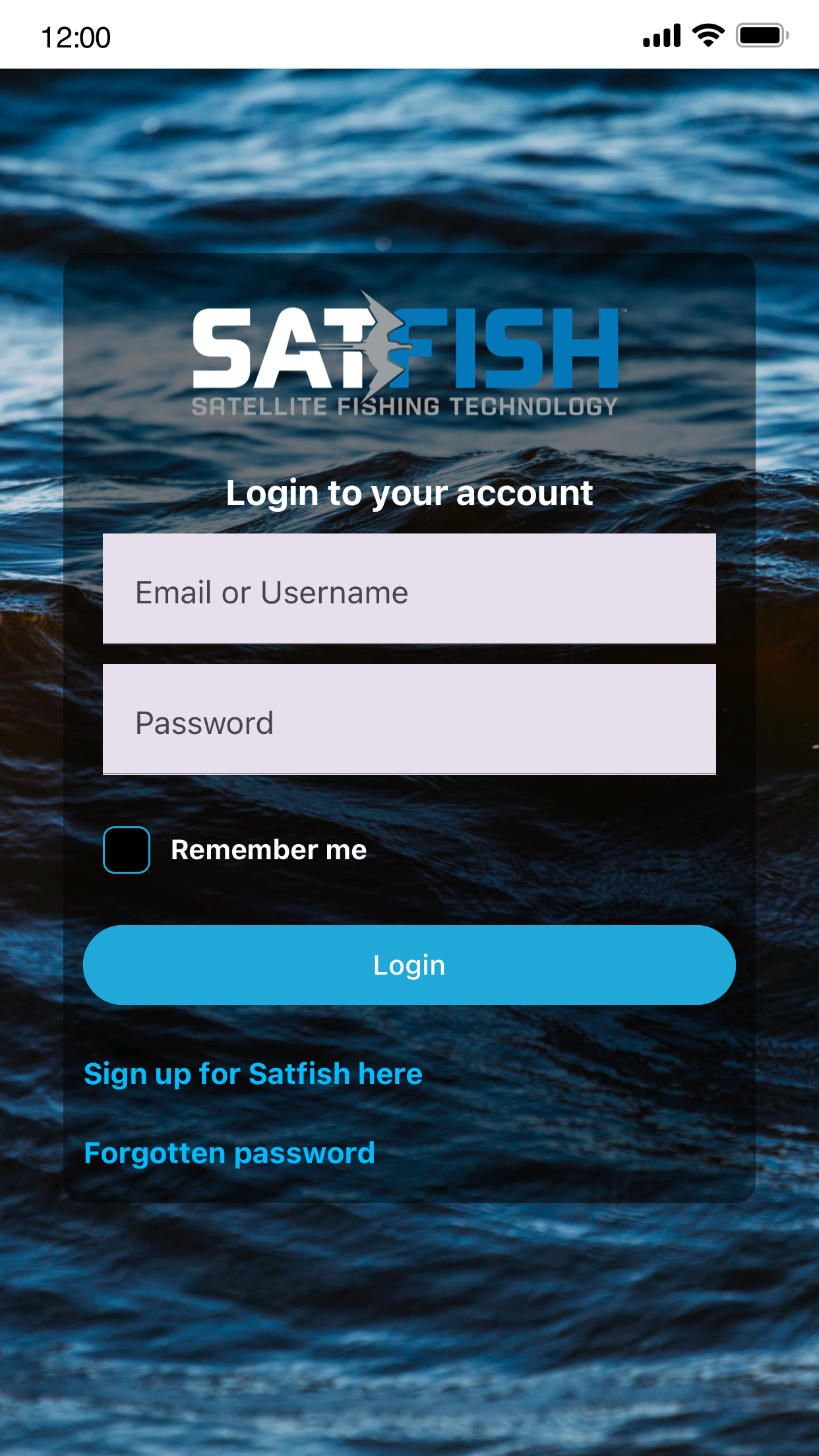 SatFish Fishing App