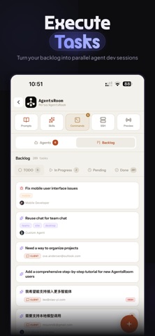 AgentsRoom AI Remote Dev Agent Screenshot 8 of 8