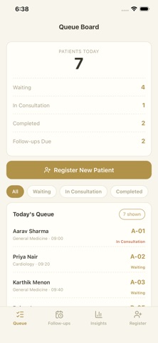 ClinicFlow screenshot 1