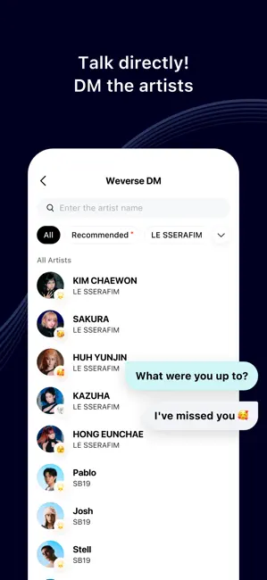 Weverse: Connect with Artists iPhone screenshot 6