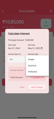 MyLedger Pro Screenshot 7 of 9