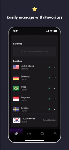 Kraton VPN iPhone screenshot