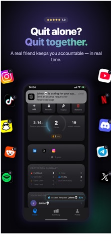 SelfBlock: Screen Time Buddy screenshot