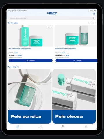 Creamy Skincare iPad screenshot 3