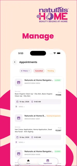 Naturals Salon At Home screenshot 4