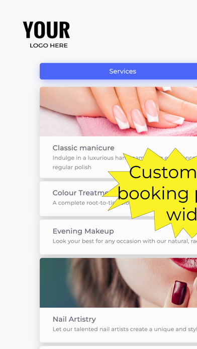 tobook.link: Booking System Screenshot