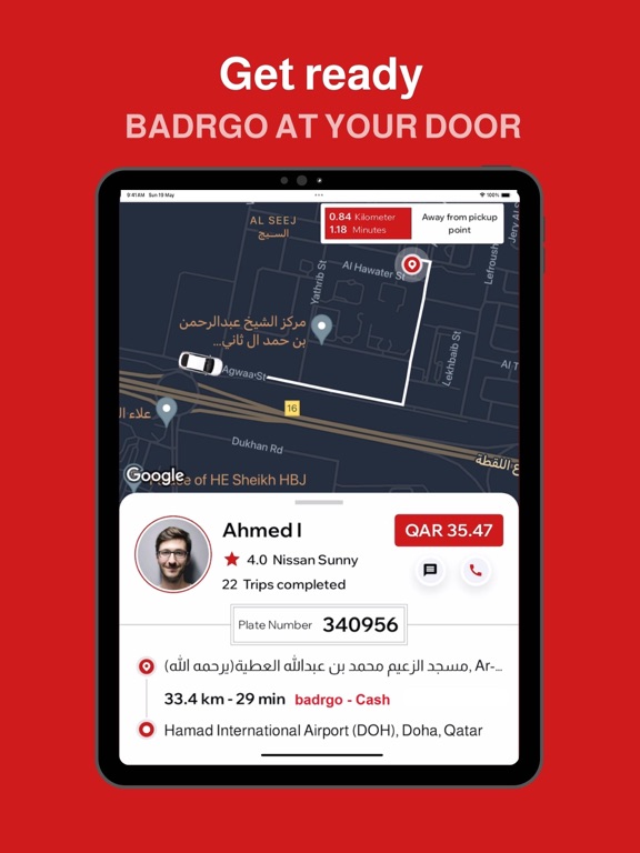 badrgo - Your way to go iPad screenshot 4 - Travel app