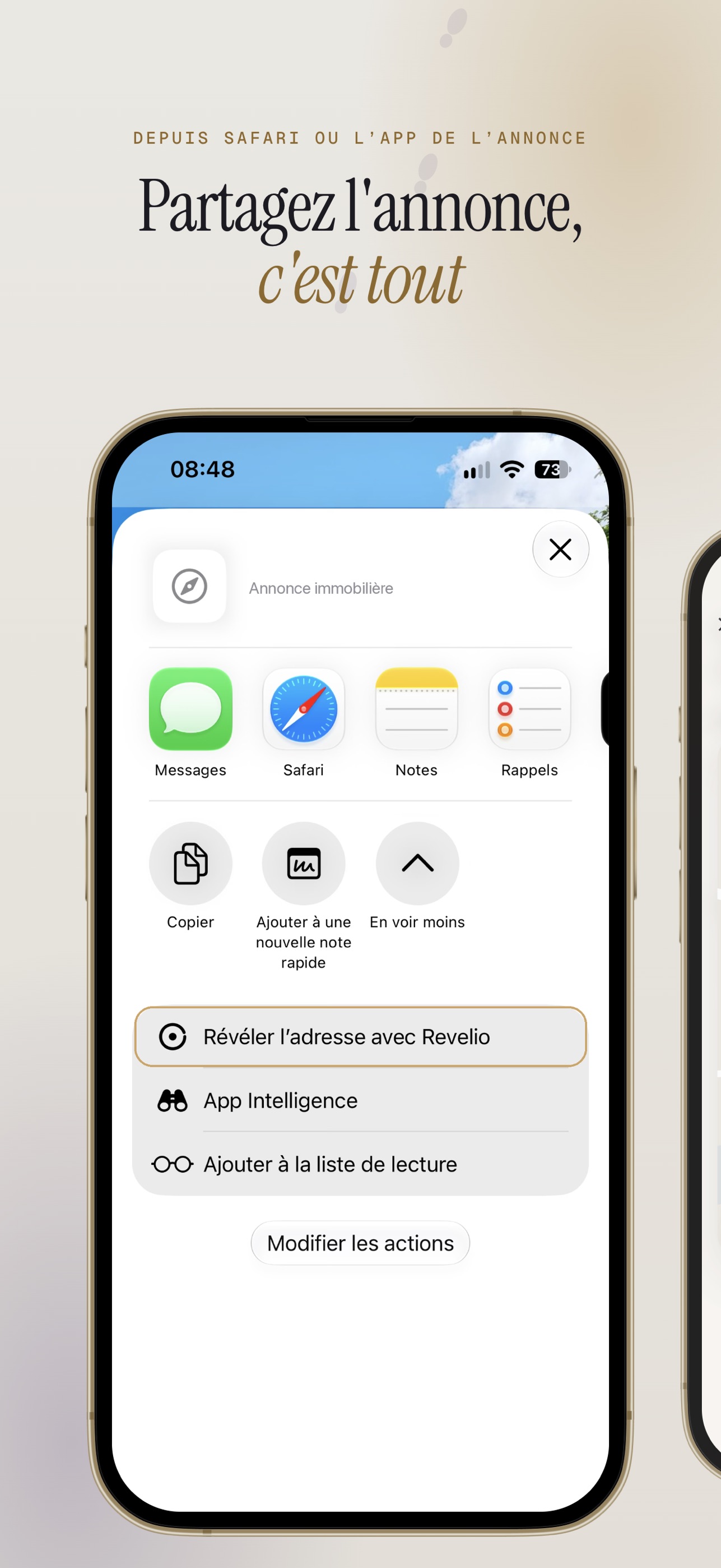 Screenshot 3 of Revelio Immo : adresse annonce