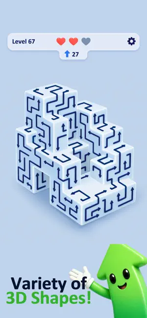 Arrow 3D Puzzle screenshot 4