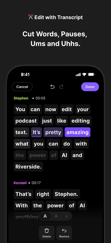 Riverside Podcast Video Studio - null