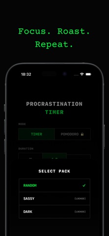Procrastination Insult Timer screenshot