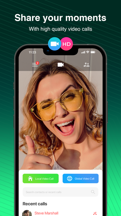 Screenshot #1 pour Video Call & Chat LinkLive