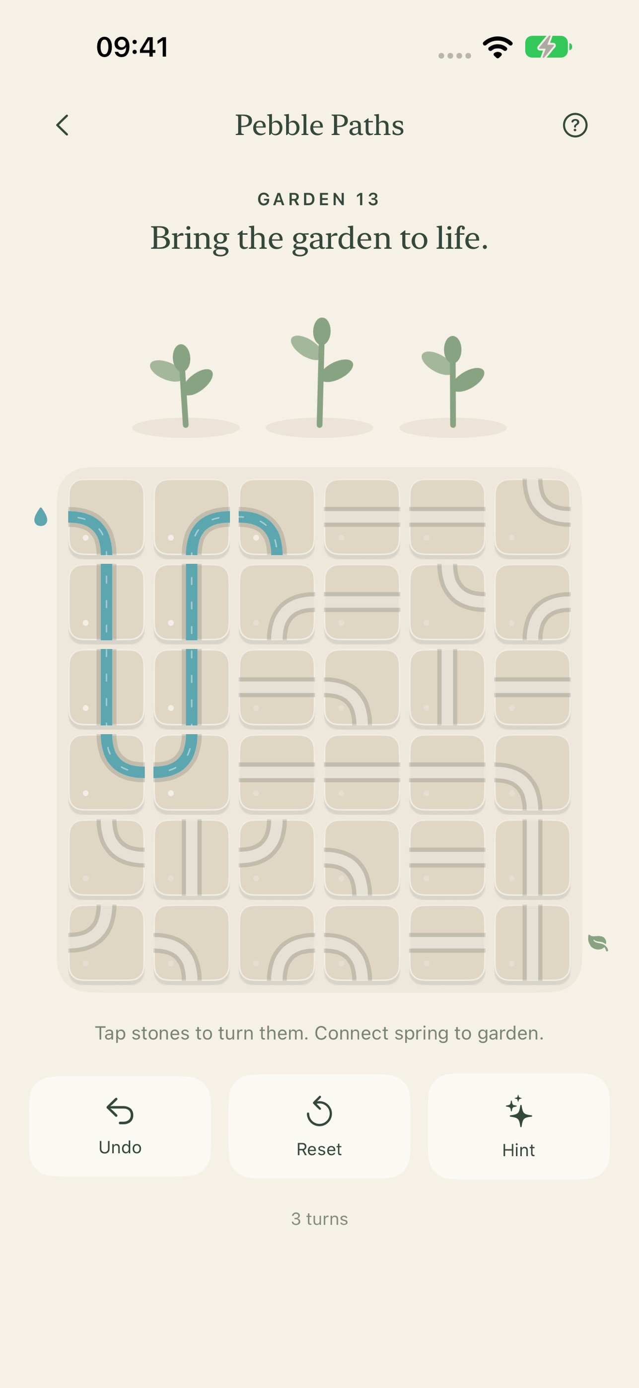 Screenshot 1 of Pebble Paths