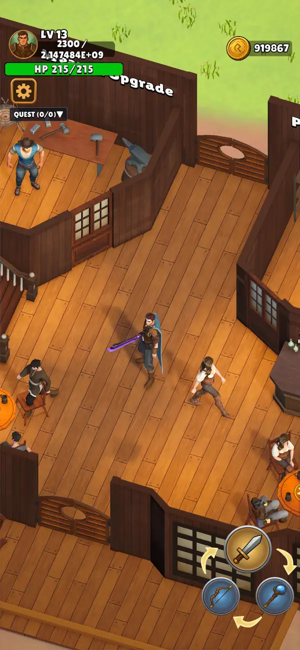 Portal Quest: Idle RPG Hack screenshot 3 - iOS game interface