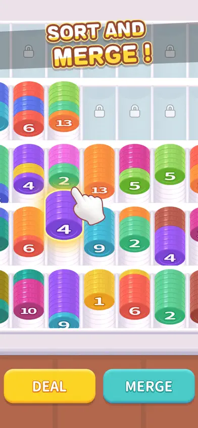 CozySort: Coins screenshot 2