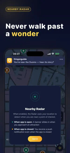 Gingerguide: AI Tour Guide screenshot 4