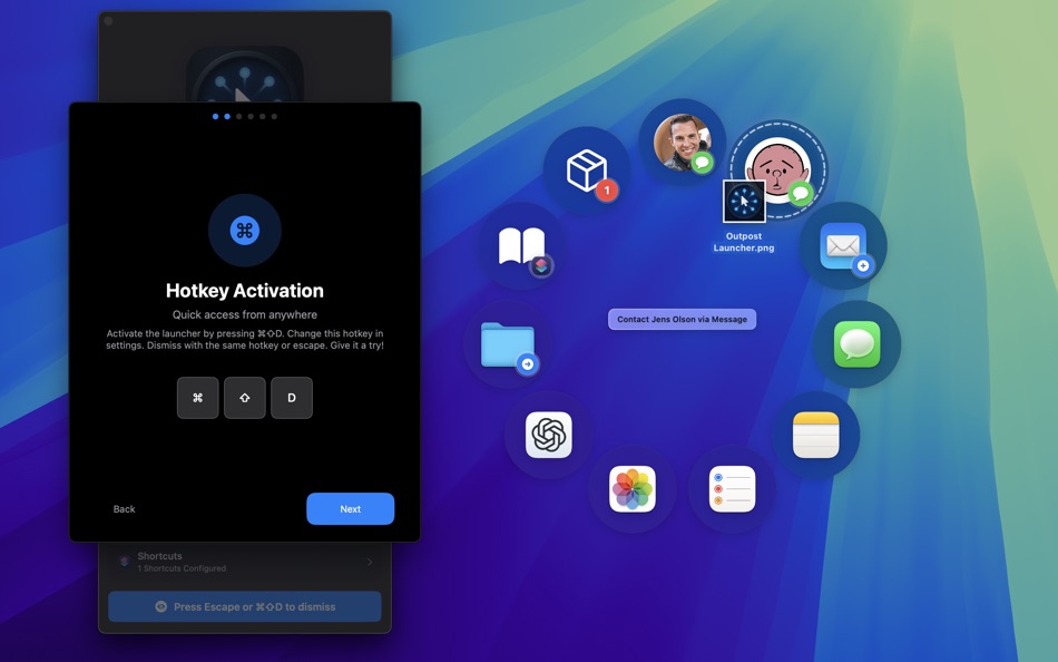 #2. Outpost Launcher (macOS) 由: Eric Mann