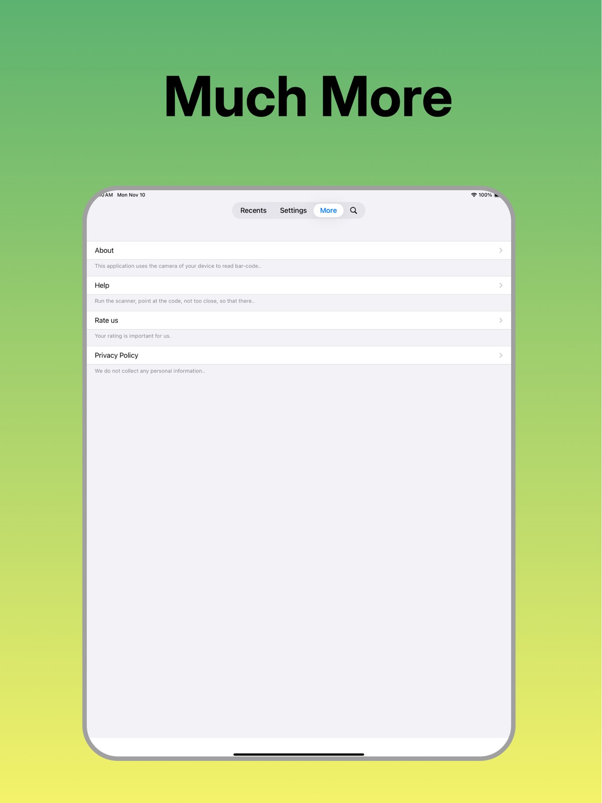 Barcode Wallet-Scanning ipad screenshot 3