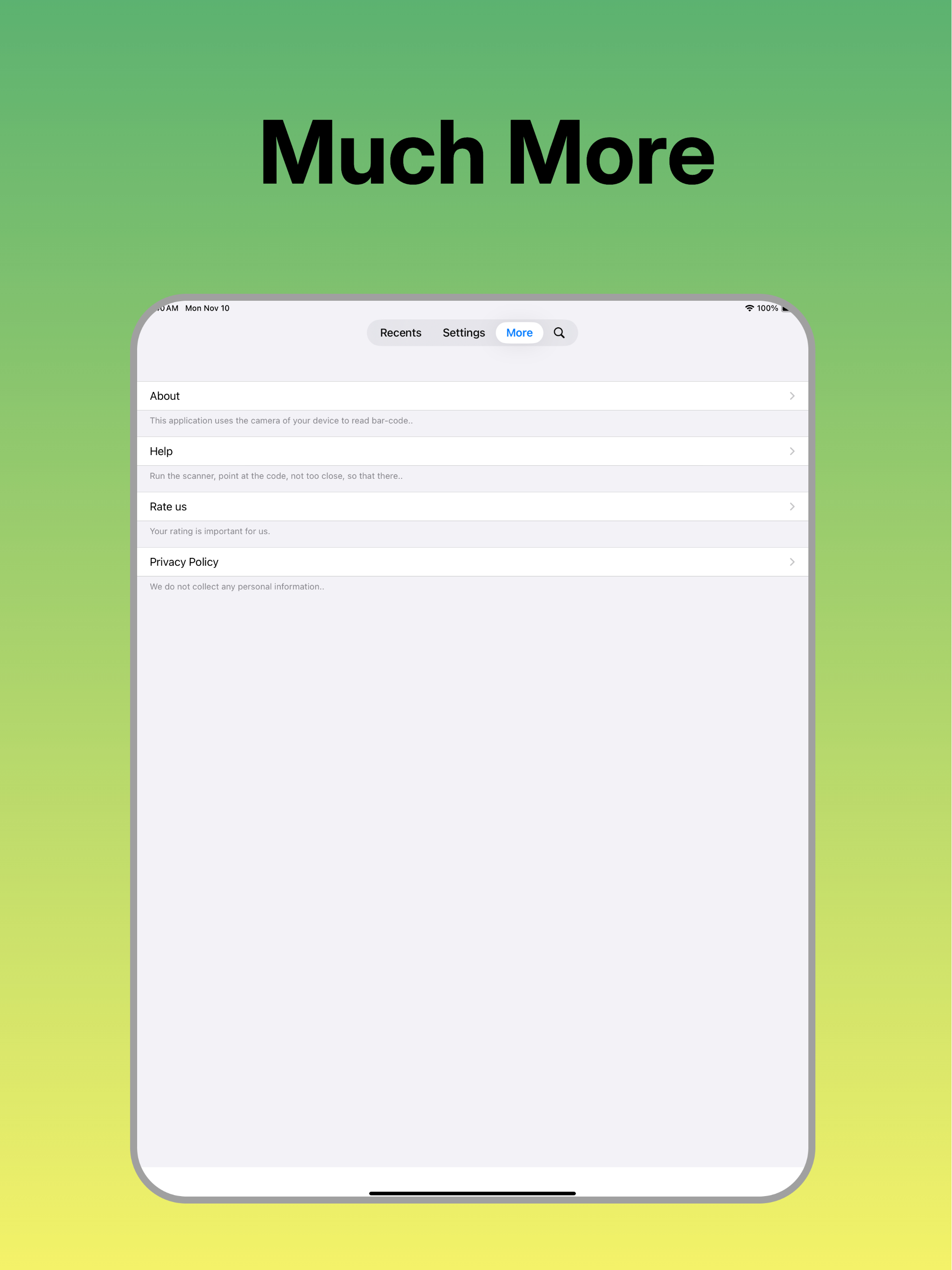 Barcode Wallet-Scanning screenshot 7