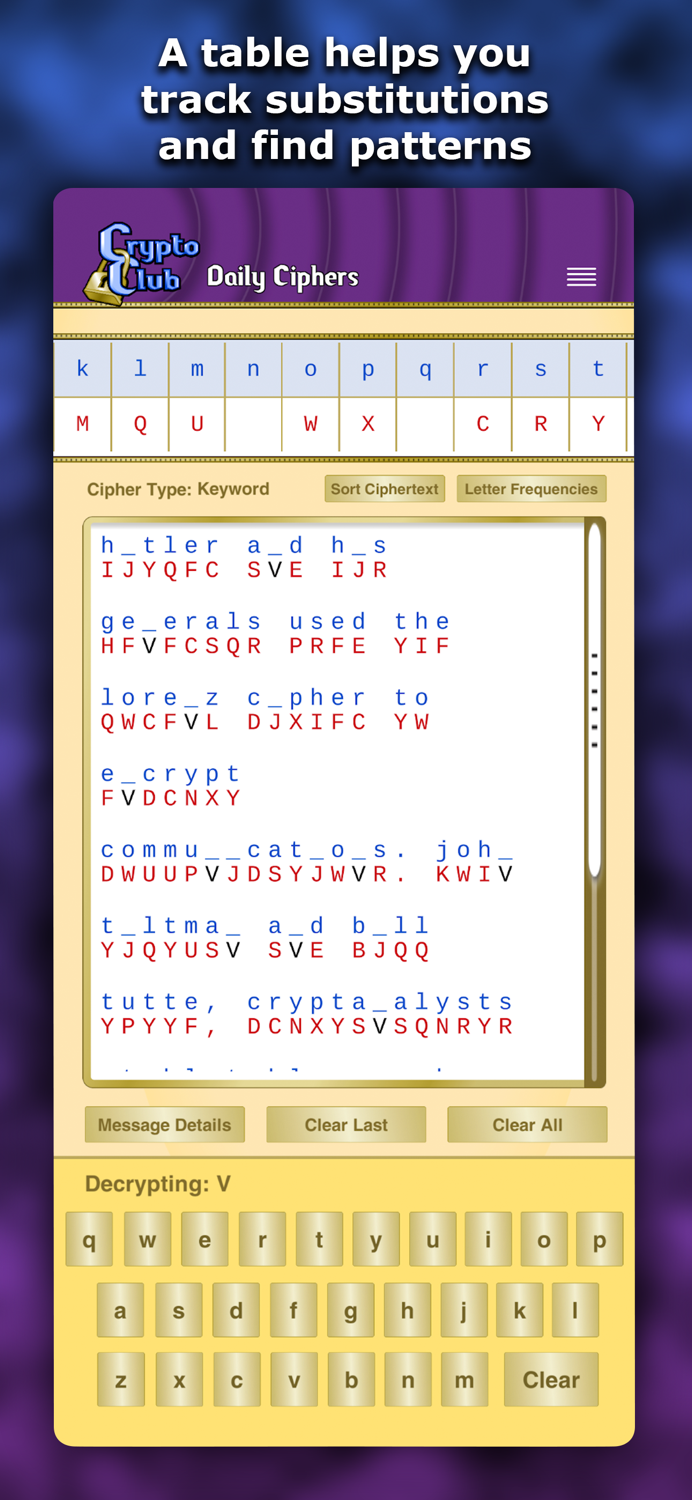 CryptoClub Daily Ciphers