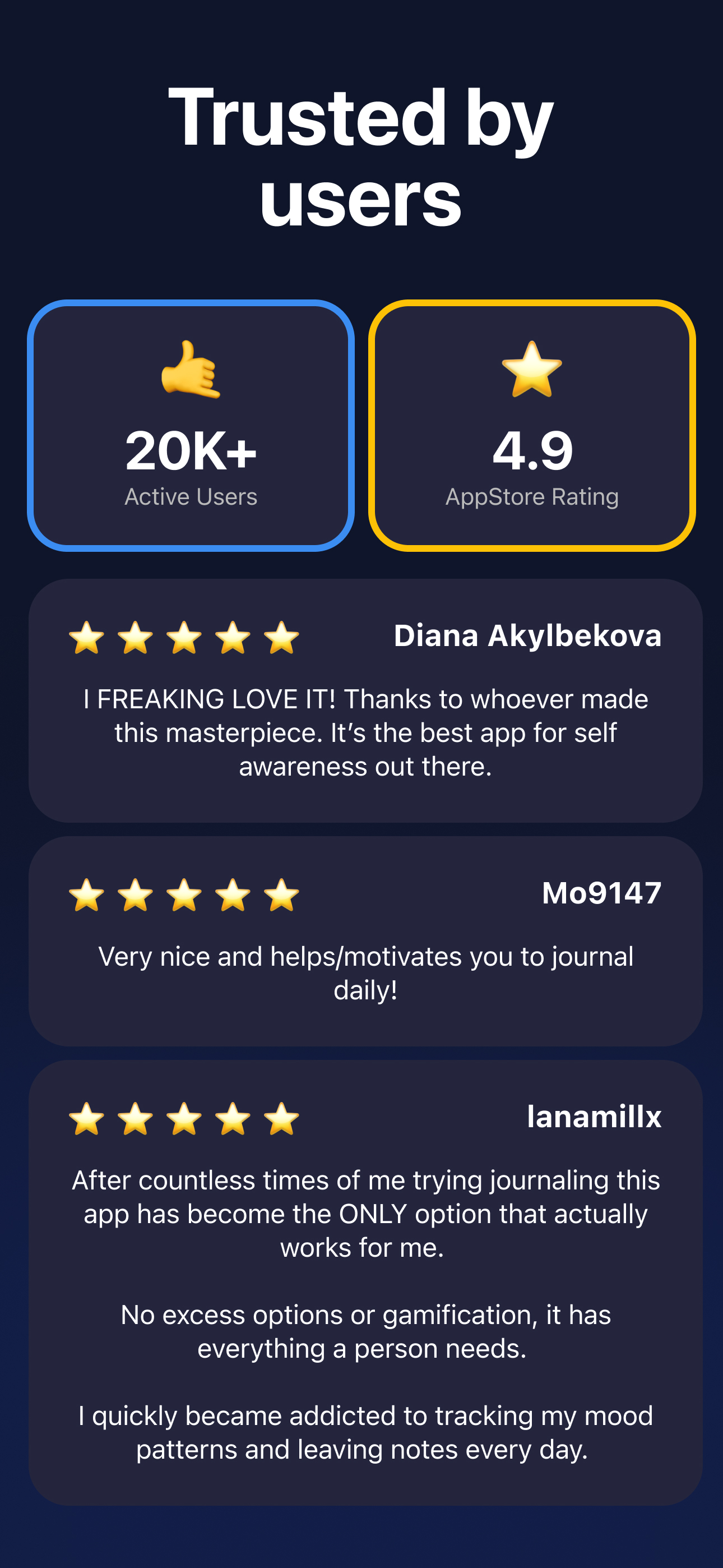 Colors – Mental Health Tracker