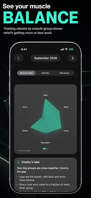 Chalky: Gym Log & Form Check screenshot 3