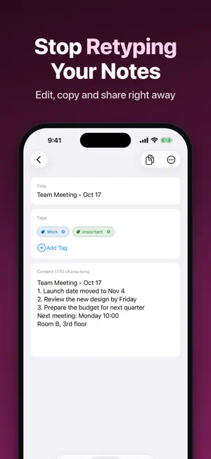 Text Recognition - OCR Scanner screenshot 2