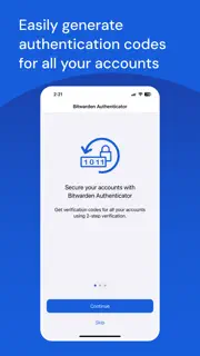 Bitwarden Authenticator screenshot 1