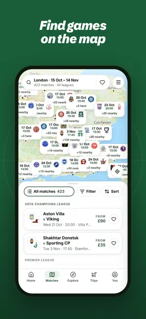Football Finder screenshot 2