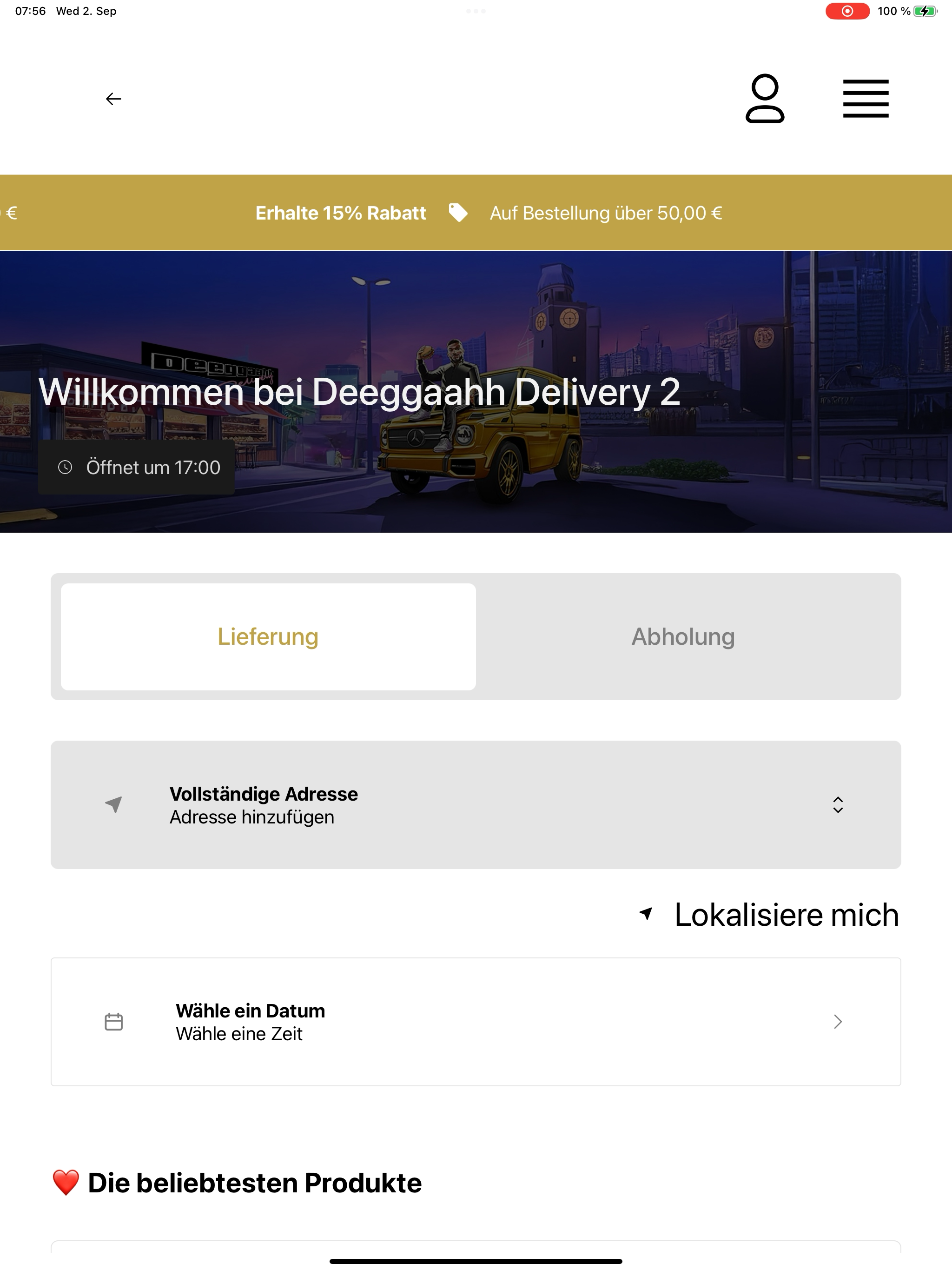 Deeggaahh Delivery DE screenshot 9