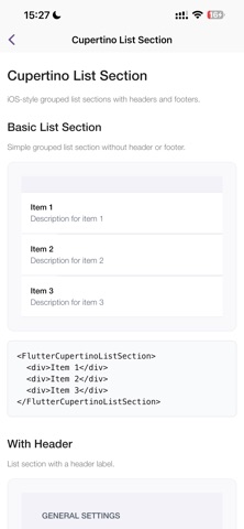 WebF Go screenshot