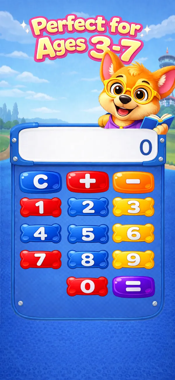 Screenshot #2 pour Calculatrice pour enfants 1+1=