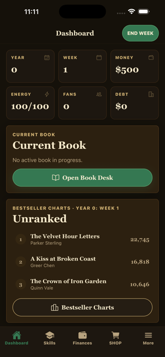 Author Career Screenshot 3 of 10