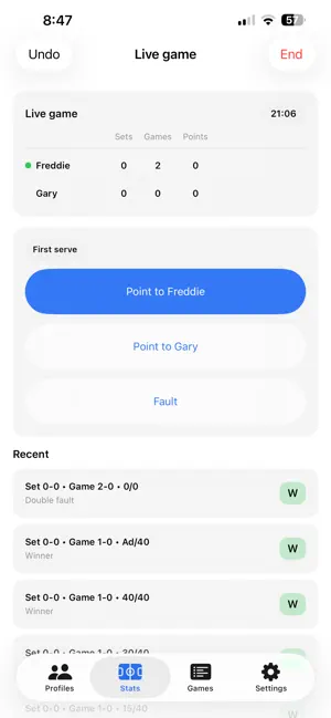 airMY IQ – Tennis screenshot 4