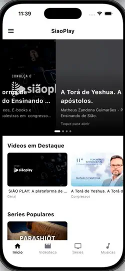 Capture d'écran de Siaoplay sur iPhone 2