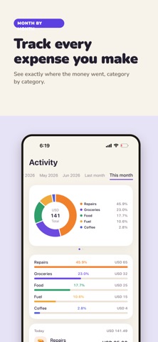 Money Tracker: Rory Screenshot 3 of 6