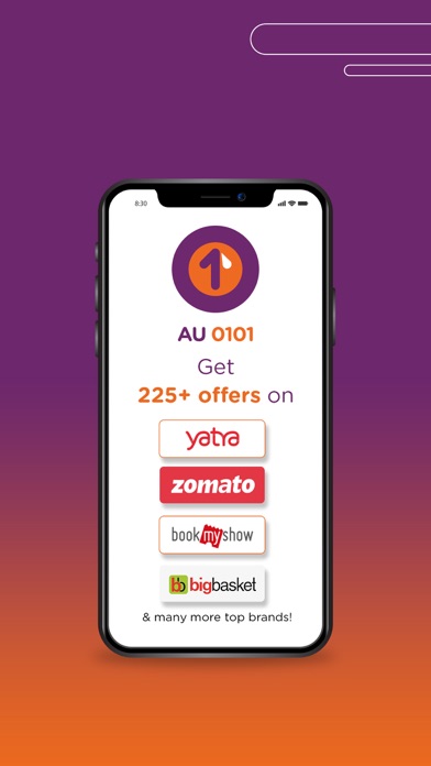 AU 0101: Banking App, UPI, FD iPhone screenshot 8 - Finance app