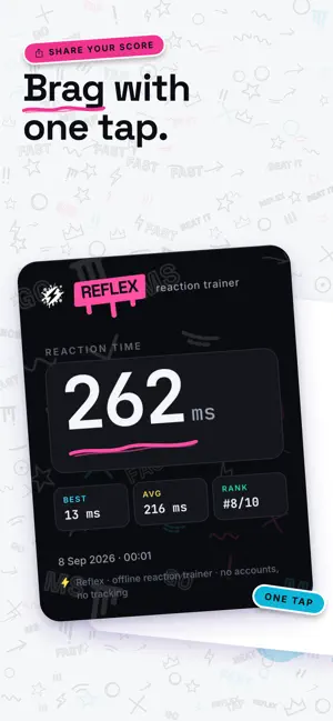 Reflex: Reaction Trainer screenshot 2